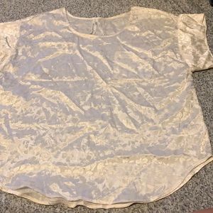 Anthropologie Short Sleeve Blouse